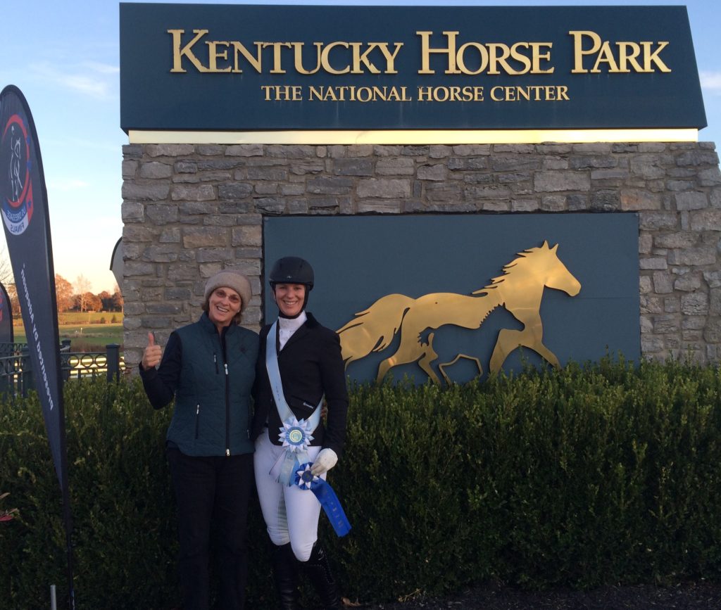 US Dressage Finals 2014 - Anne Shermyen and Susannah Hamlin